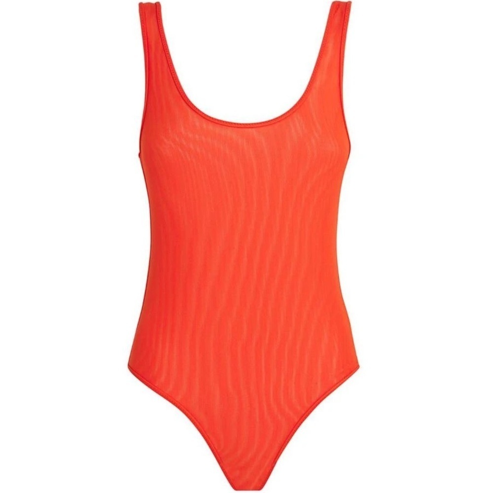 ZIMMERMANN
Mesh Scoop-Neck Bodysuit